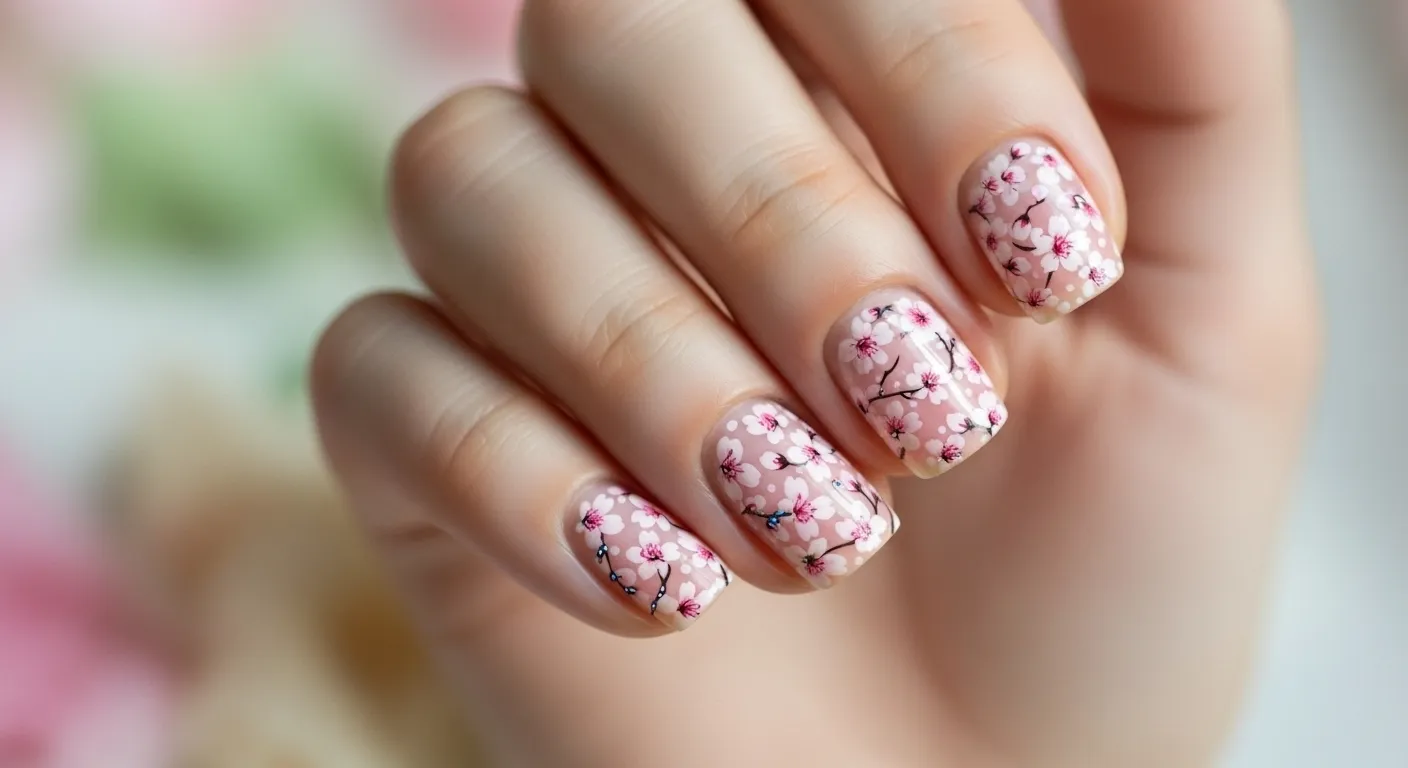 Cherry-Blossom-Nails