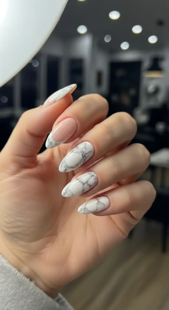 classic-white-marble-french-tip
