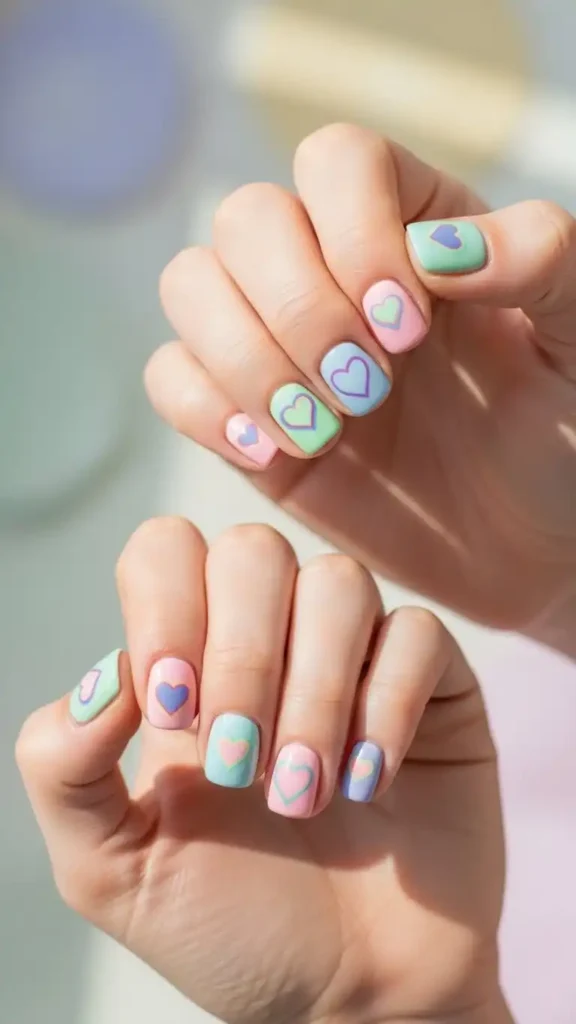 heart-stickers-on-pastel-base