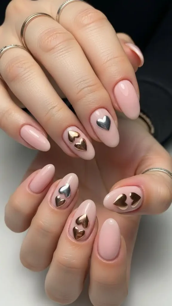 metallic-heart-accents