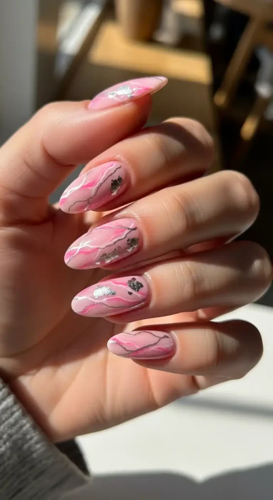 pink-marble-with-silver-accents
