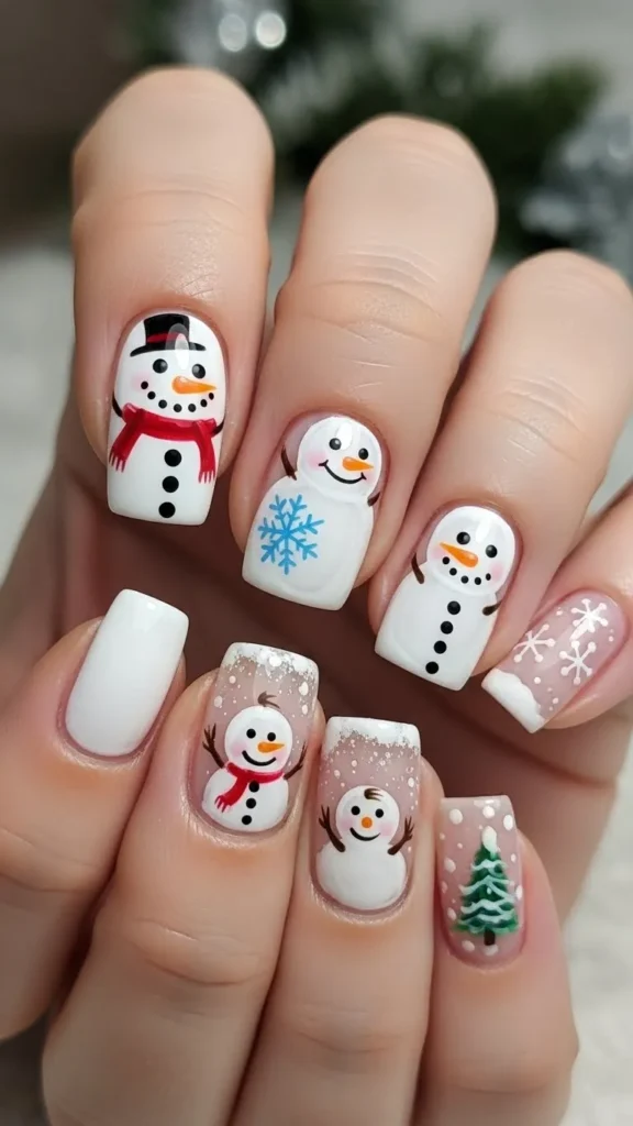 snowman-family-design