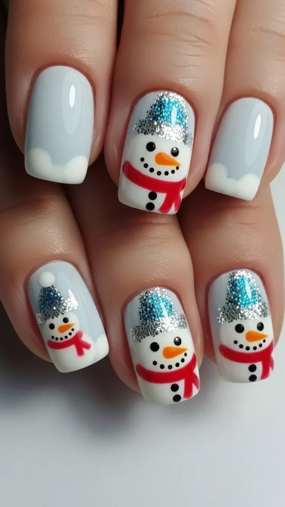 snowman-with-glittery-hat