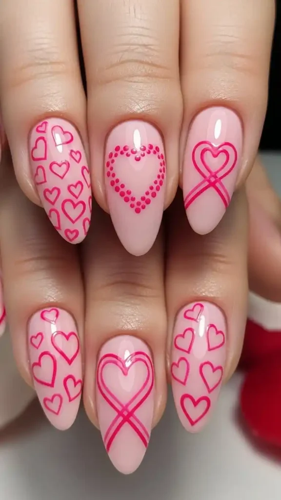 hot-pink-lined-hearts