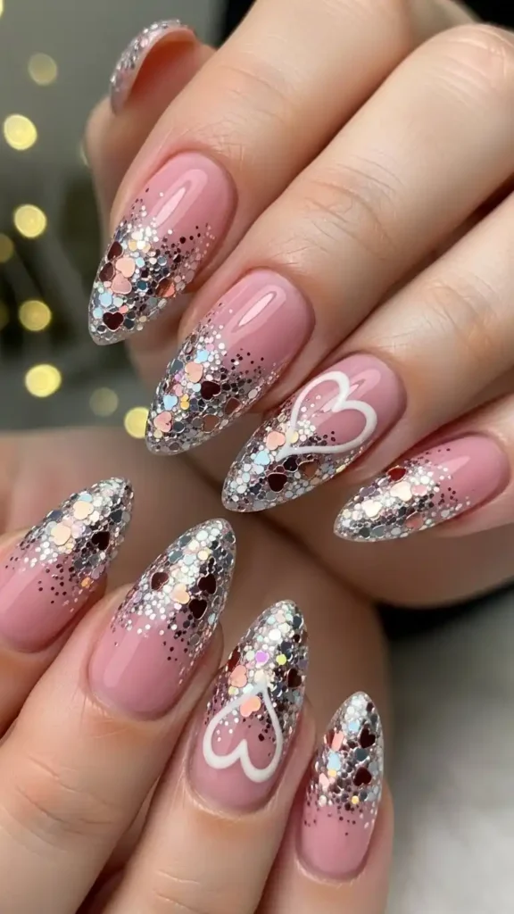glitter-valentine-nail-look