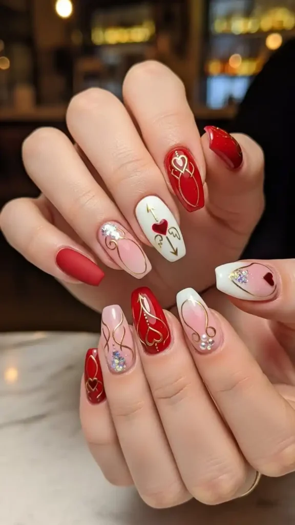 trendy-valentine-nails-for-date-night