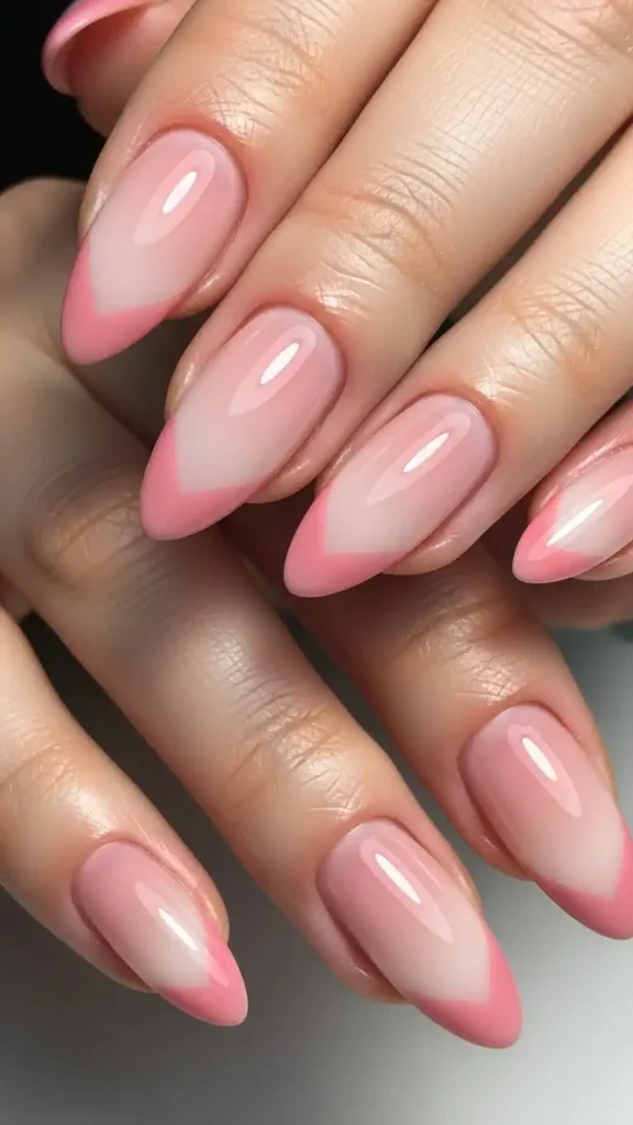 blush-ombre-heart-nails