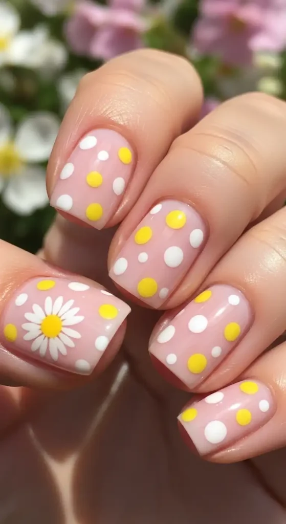 cheerful-polka-dot-nail