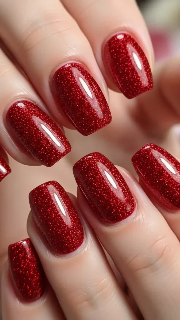 classic-red-glitter-nails