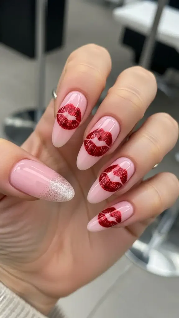 glitter-kiss-accent-tips