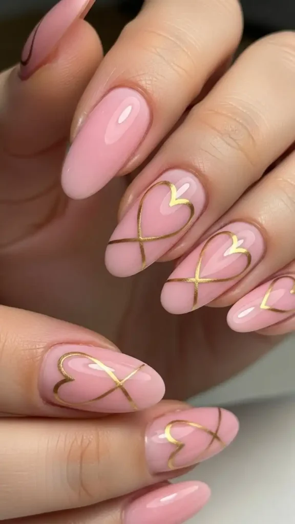 golden-outline-hearts