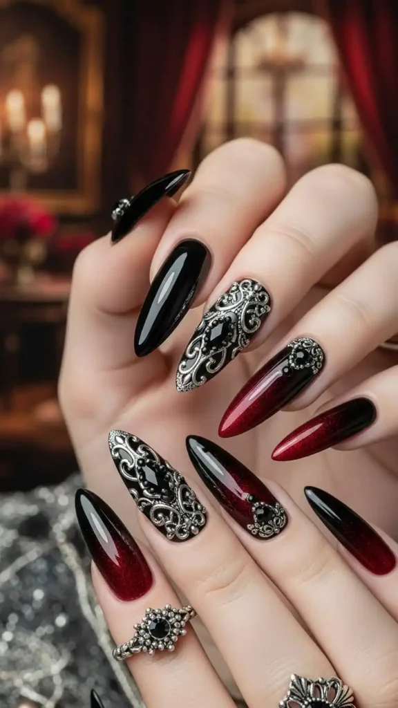 gothic-romance-black-ombre