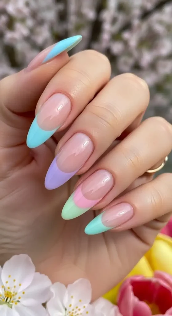 gradient-pastel-french-tip