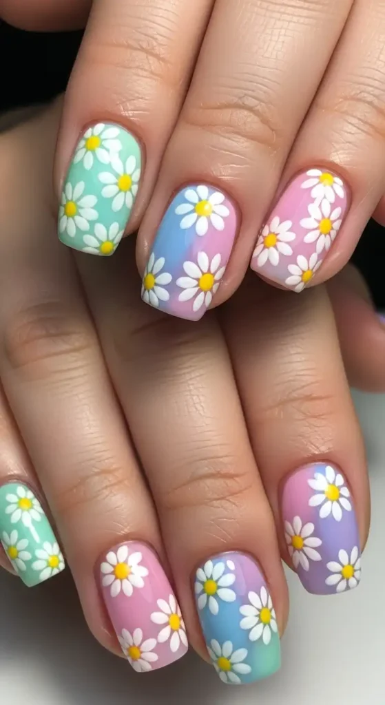 mini-daisies-on-pastel-polish