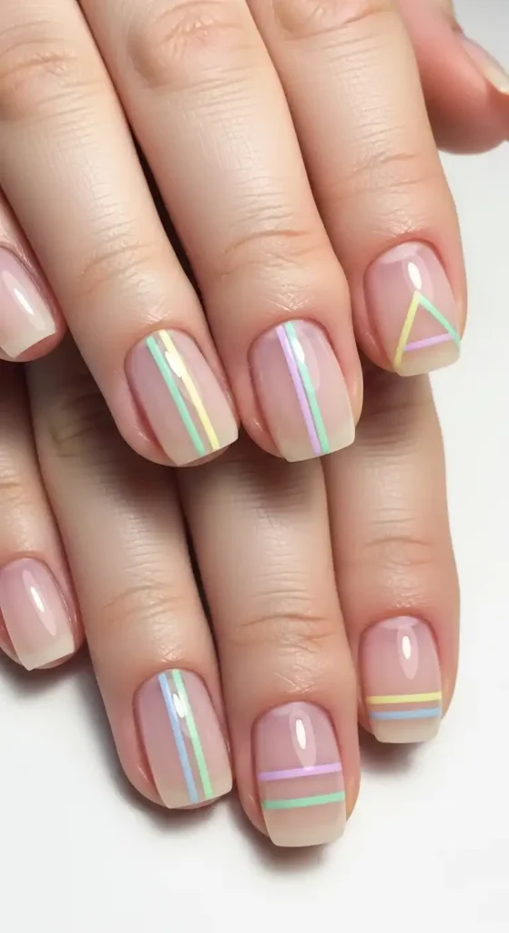 minimalistic-line-and-stripe-nail