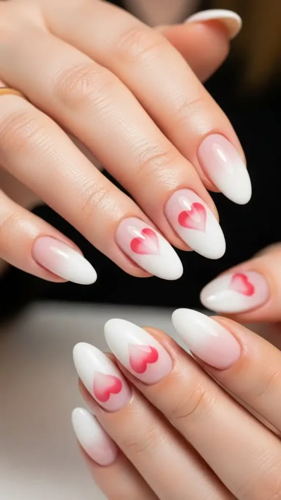 ombre-fade-with-heart-silhouette