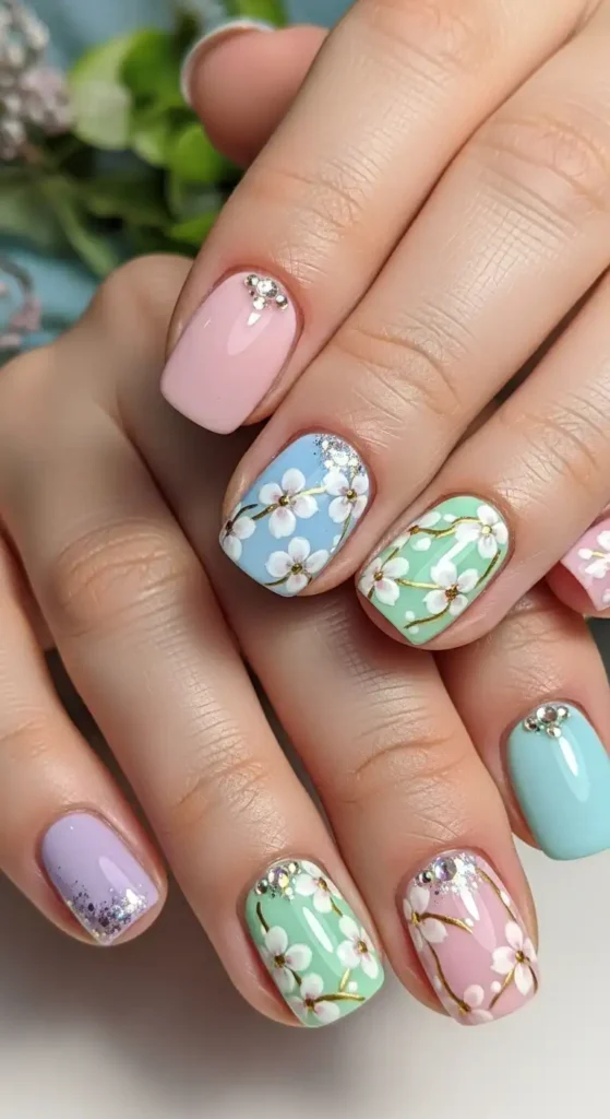 pastel-floral-nail-art