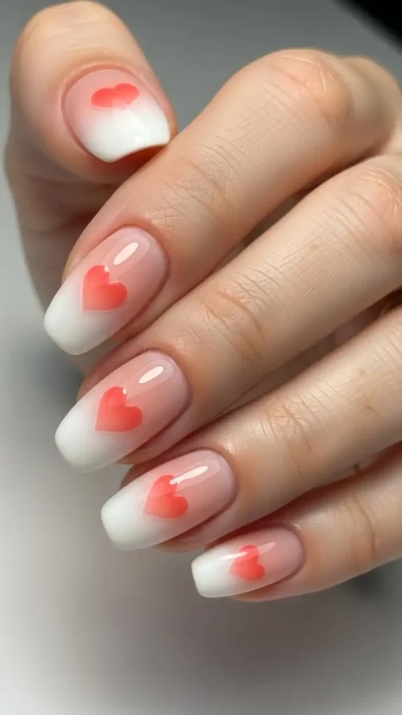 peachy-love-ombre-heart-nails