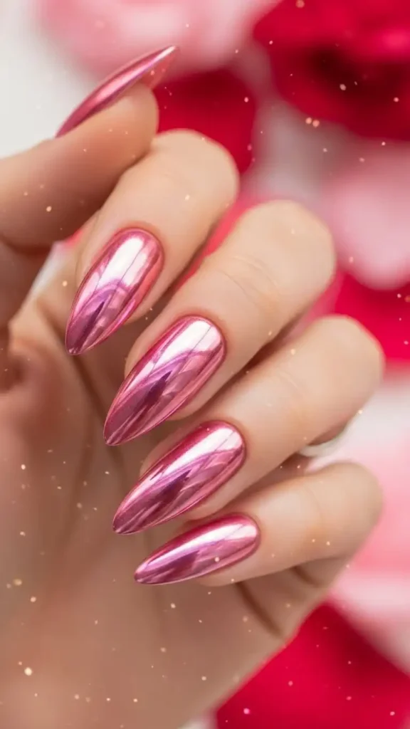 pink-sands-chrome-nails