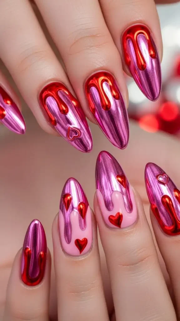 red-and-pink-chrome-drip