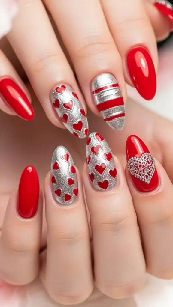 red-and-silver-combination