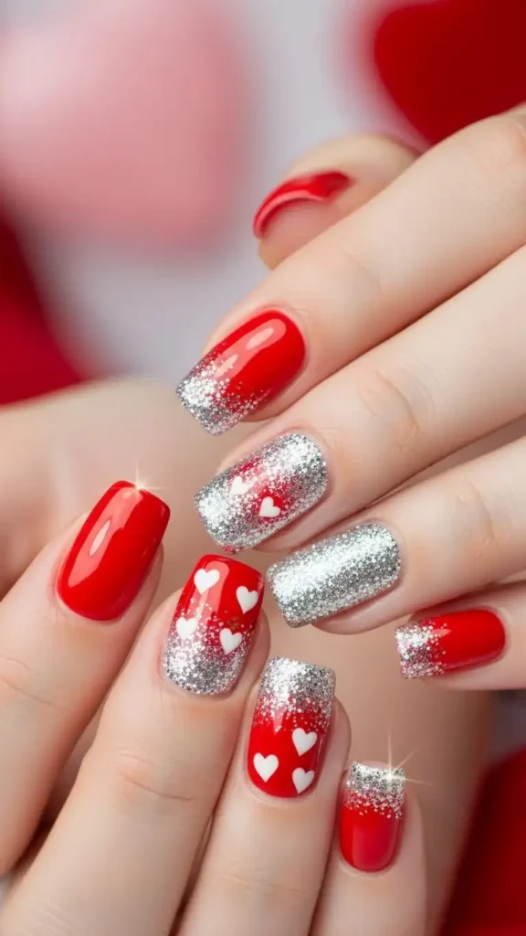 red-base-with-silver-glitter-tips