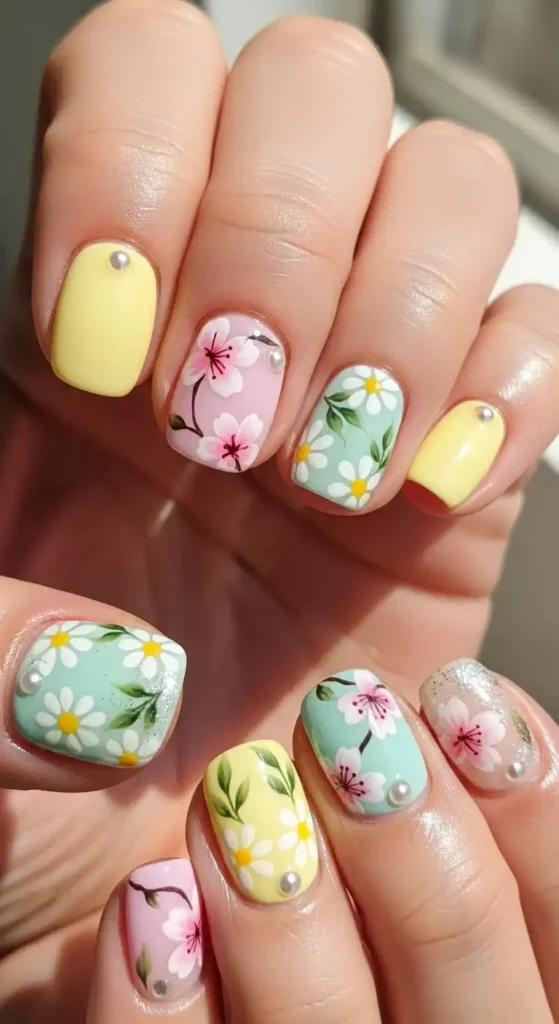 soft-pastel-yellow-nails