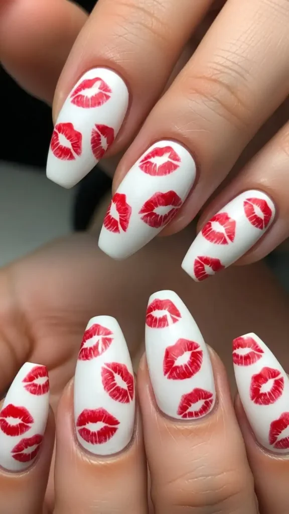 white-base-with-red-kiss-prints