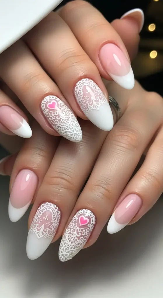 white-lace-design-over-pink