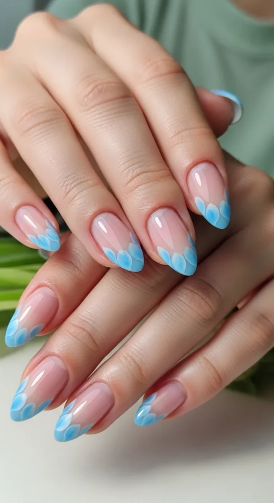 delicate-blue-petal-tips-with-gloss