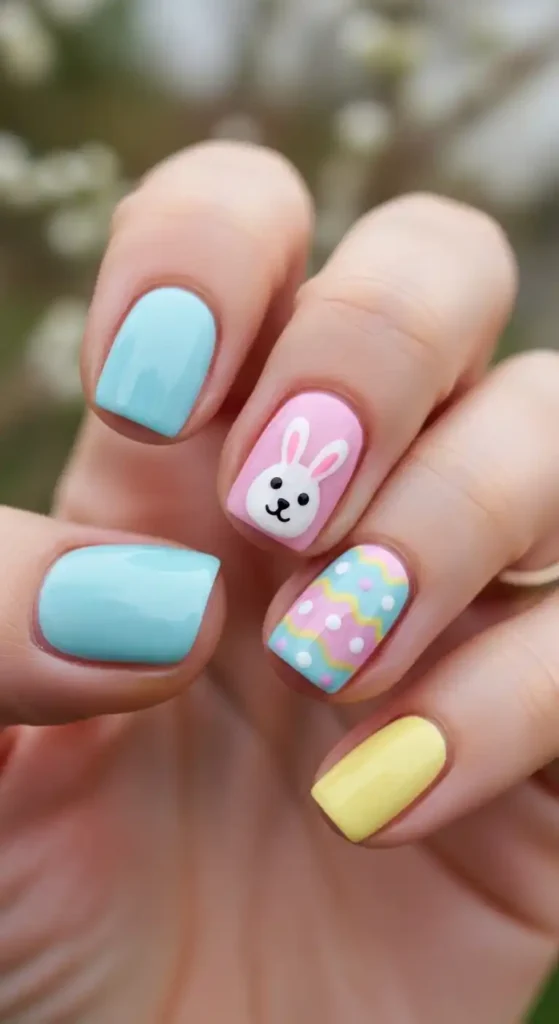 easter-bunny-and-eggs