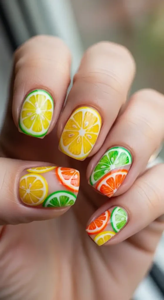 juicy-citrus-nail-art-for-a-fresh-look