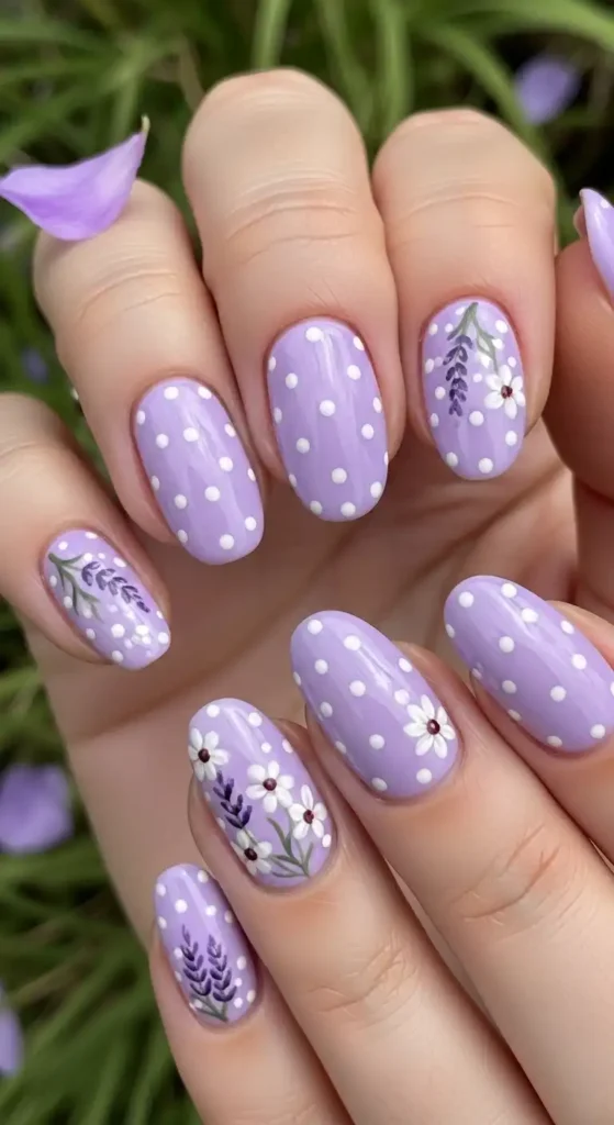 lavender-polka-dots