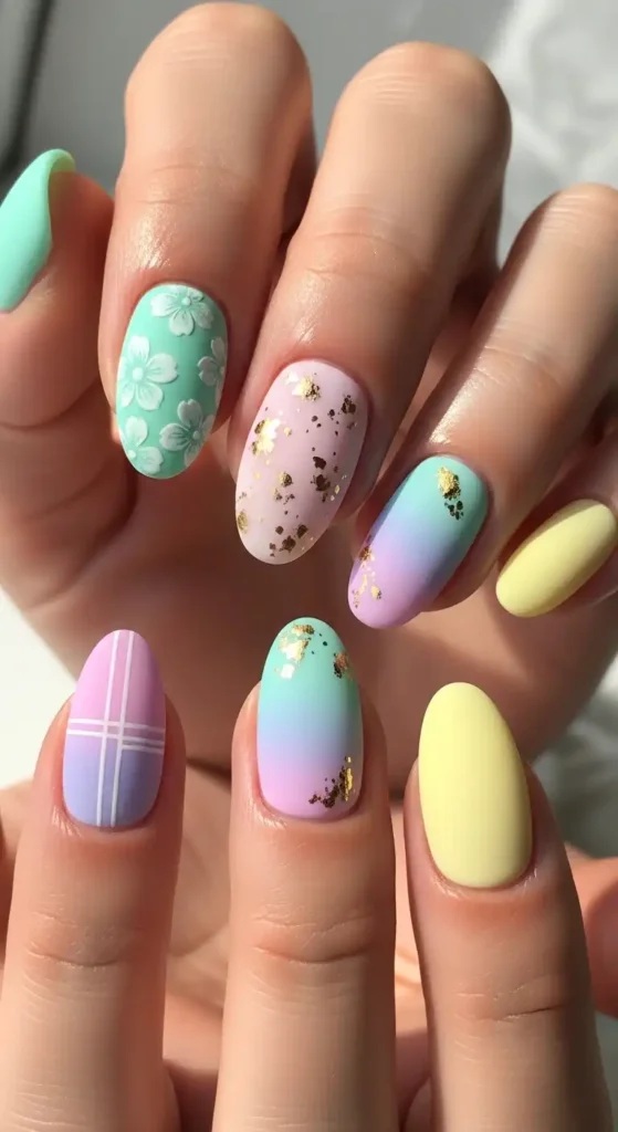 matte-pastel-nails