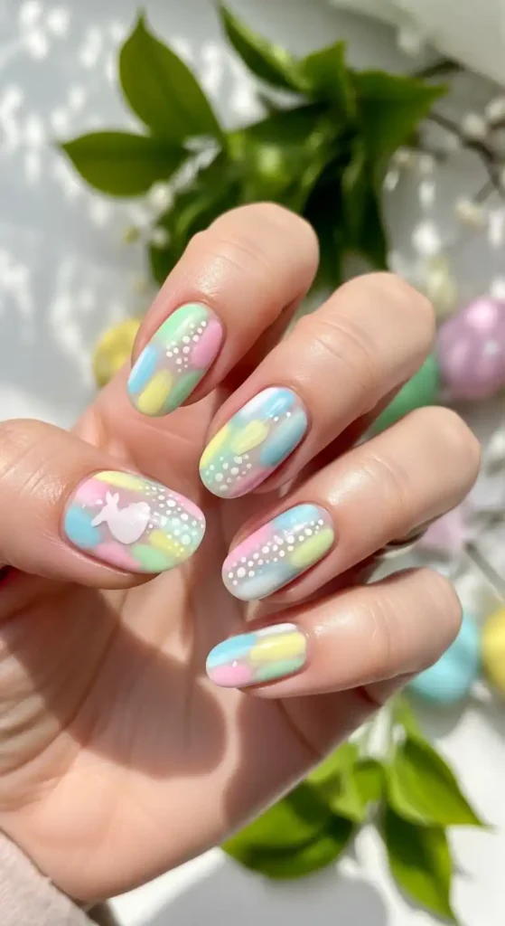 pastel-abstract-art-nails-for-easter