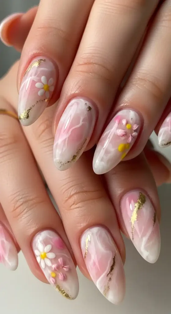 pastel-pink-marble-nails