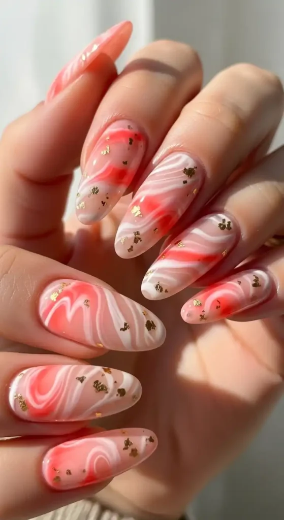 peach-and-coral-ombre-marble