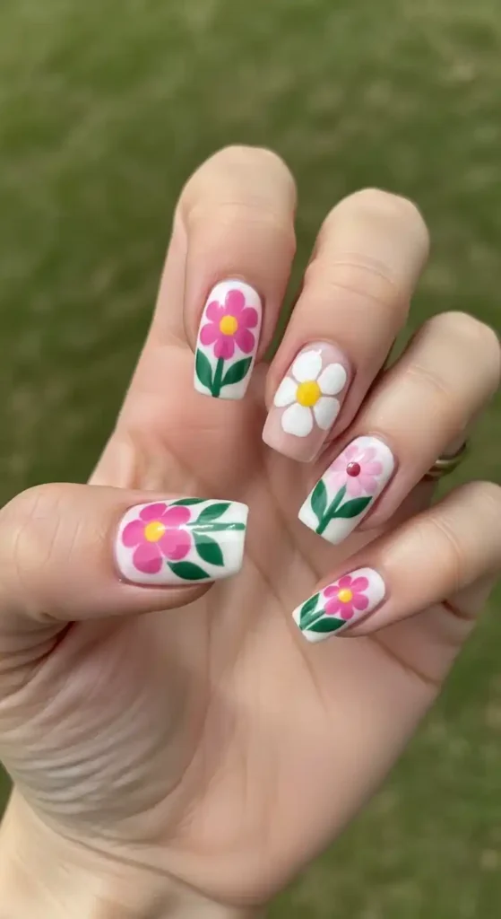 playful-nature-inspired-nail-art
