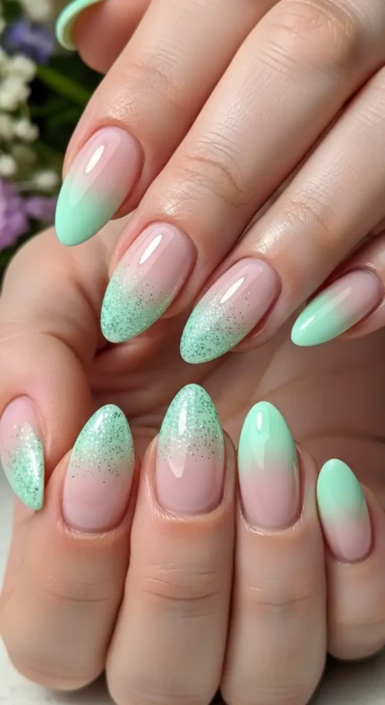 polished-ombre-with-glitter