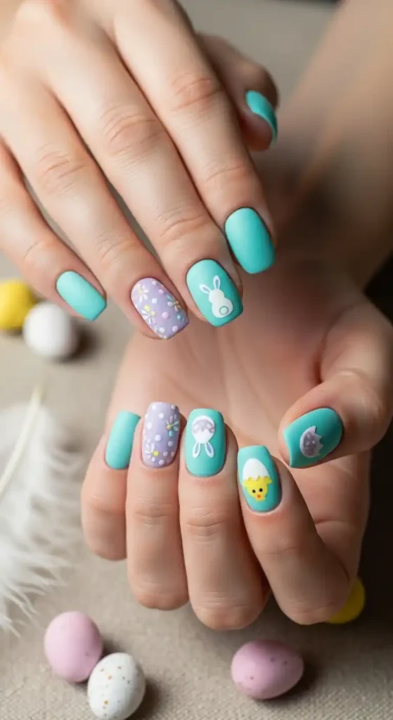 robins-egg-blue-easter-nails