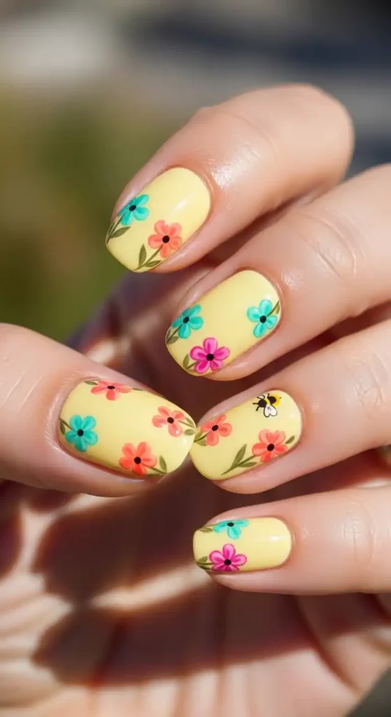 minimal-floral-summer-nails