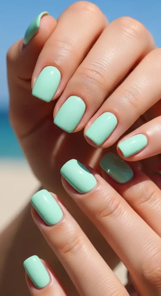 mint-green-minimalist-nails