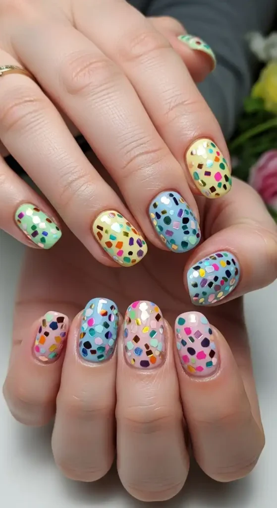colorful-confetti-nails