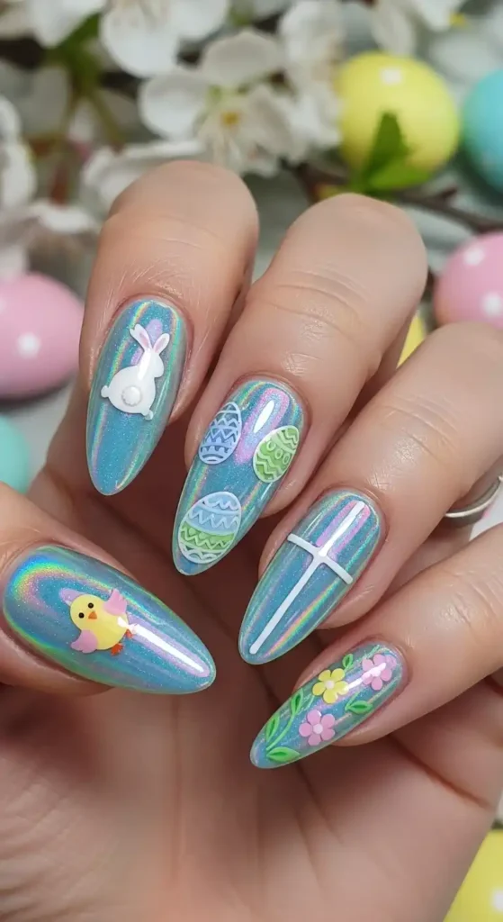 holographic-gel-nails