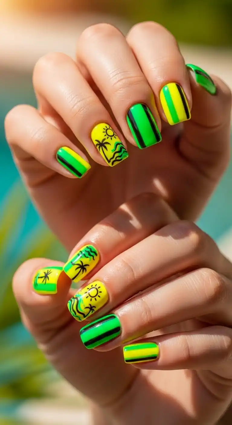 neon-yellow-and-neon-green