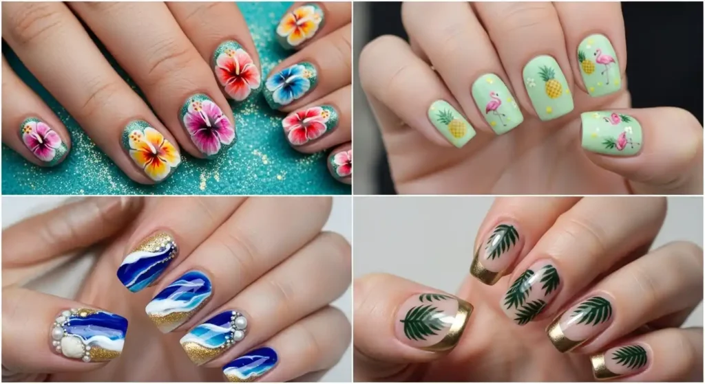 tropical-nail-design