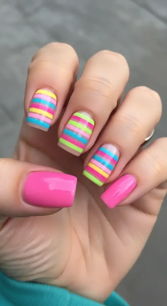 candy-stripe-nails