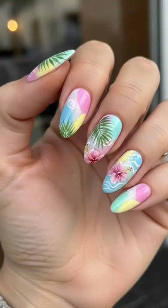 pastel-abstract-almond-nail-art