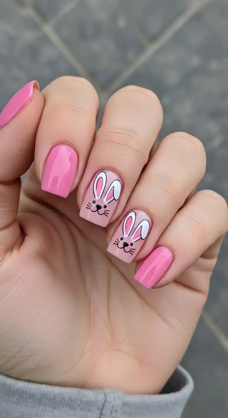 pink-bunny-ears-nails