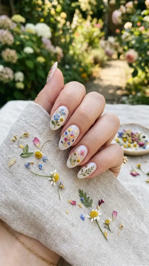 pressed-flower-inspired-nail-art